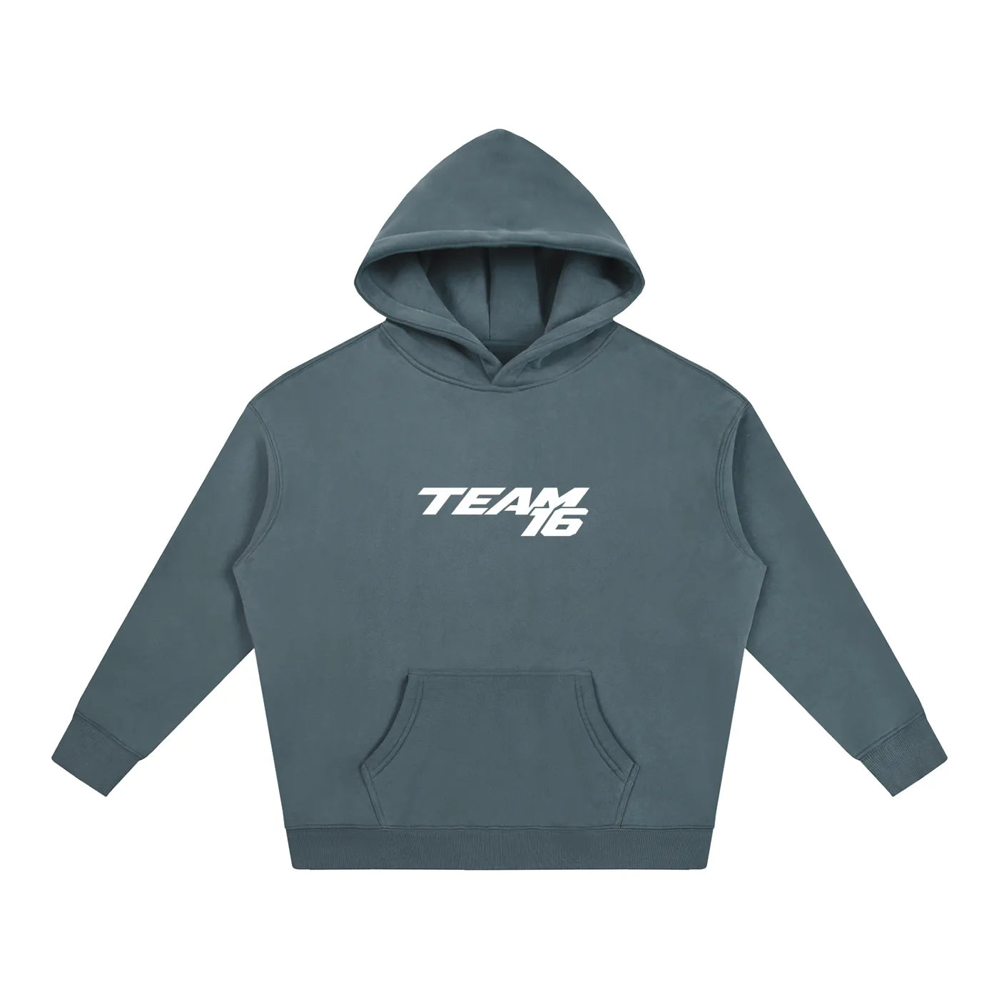 Team 16 Grey Blue Hoodie